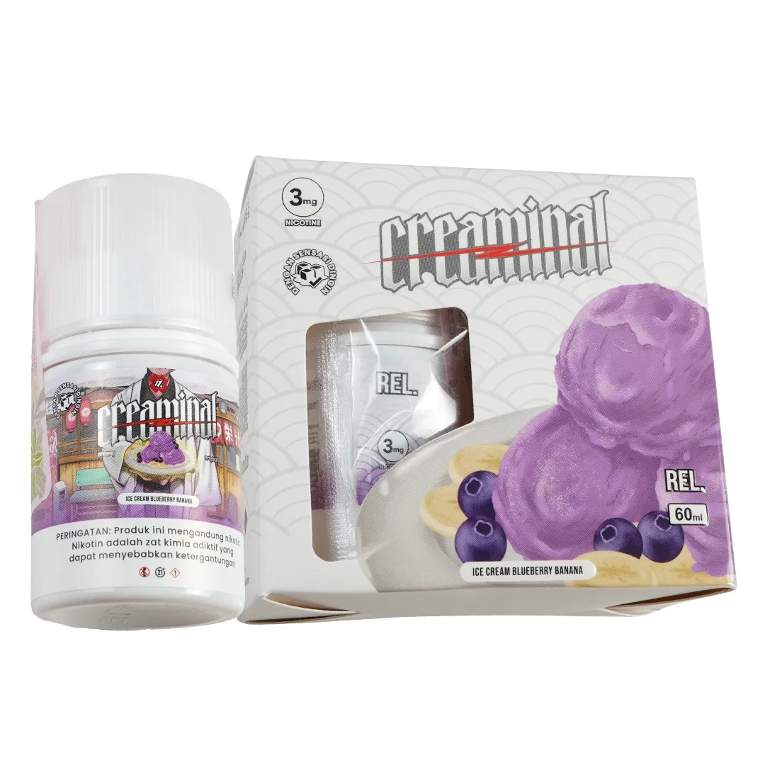 CREAMINAL - ICE CREAM BLUEBERRY BANANA 60ML