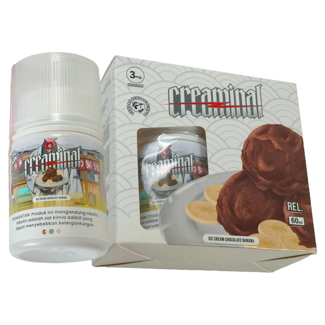 CREAMINAL - ICE CREAM CHOCOLATE BANANA 60ML