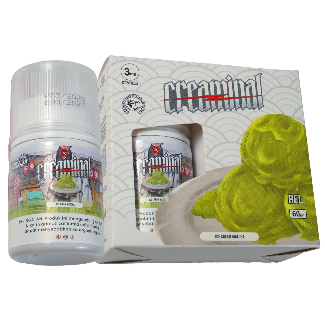 CREAMINAL - ICE CREAM MATCHA 60ML