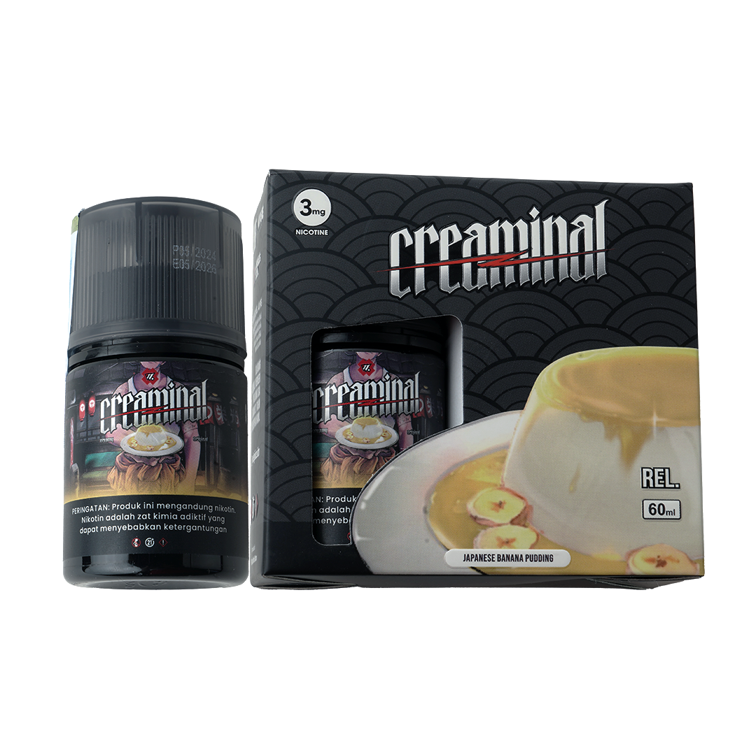 CREAMINAL - JAPANESE PUDING BANANA 60ML