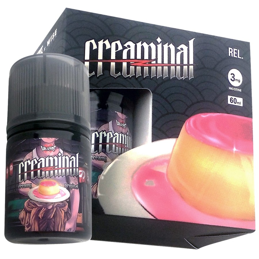 CREAMINAL - STRAWBERRY PUDING 60ML