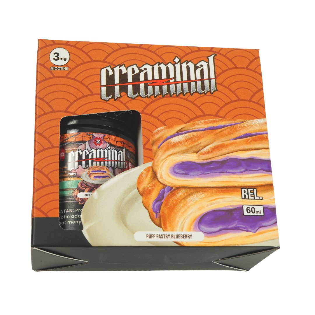 CREAMINAL - PUFF PASTRY BLUEBERRY 60ML