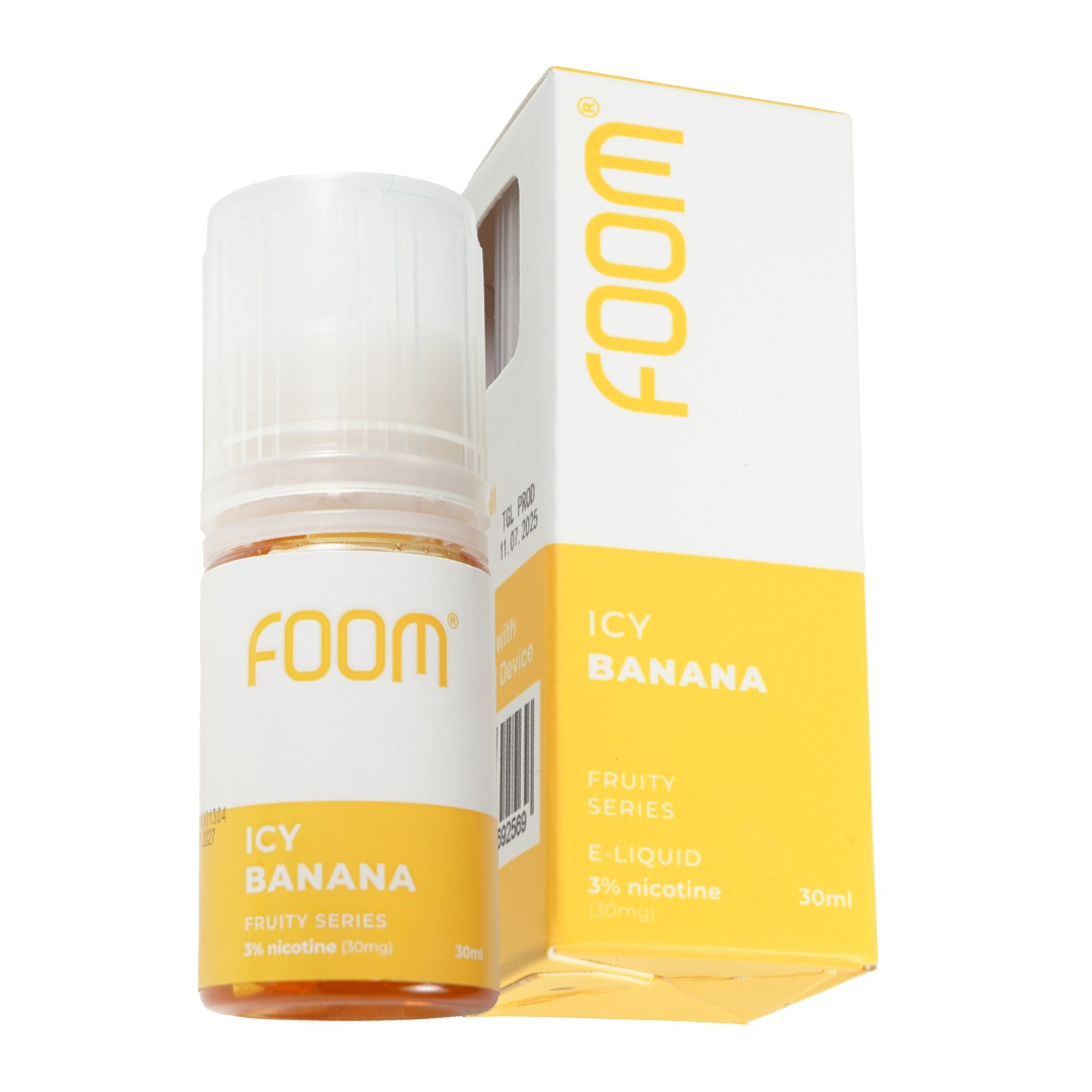FOOM – ICY BANANA 30ML – 30MG