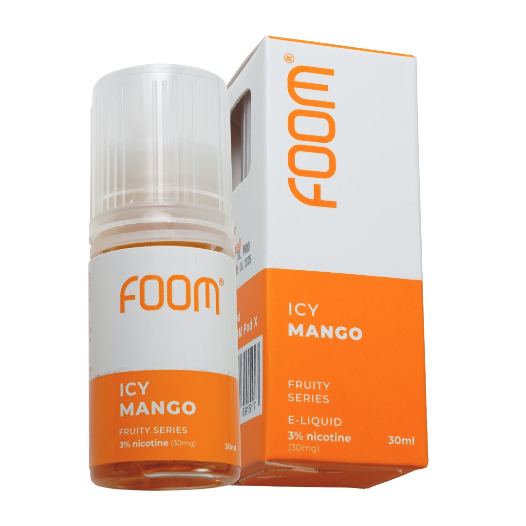 FOOM – ICY MANGO 30ML – 30MG