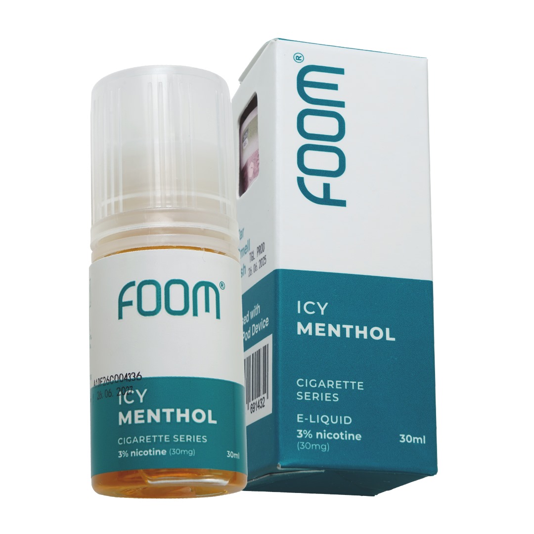 FOOM – ICY MENTHOL 30ML – 30MG