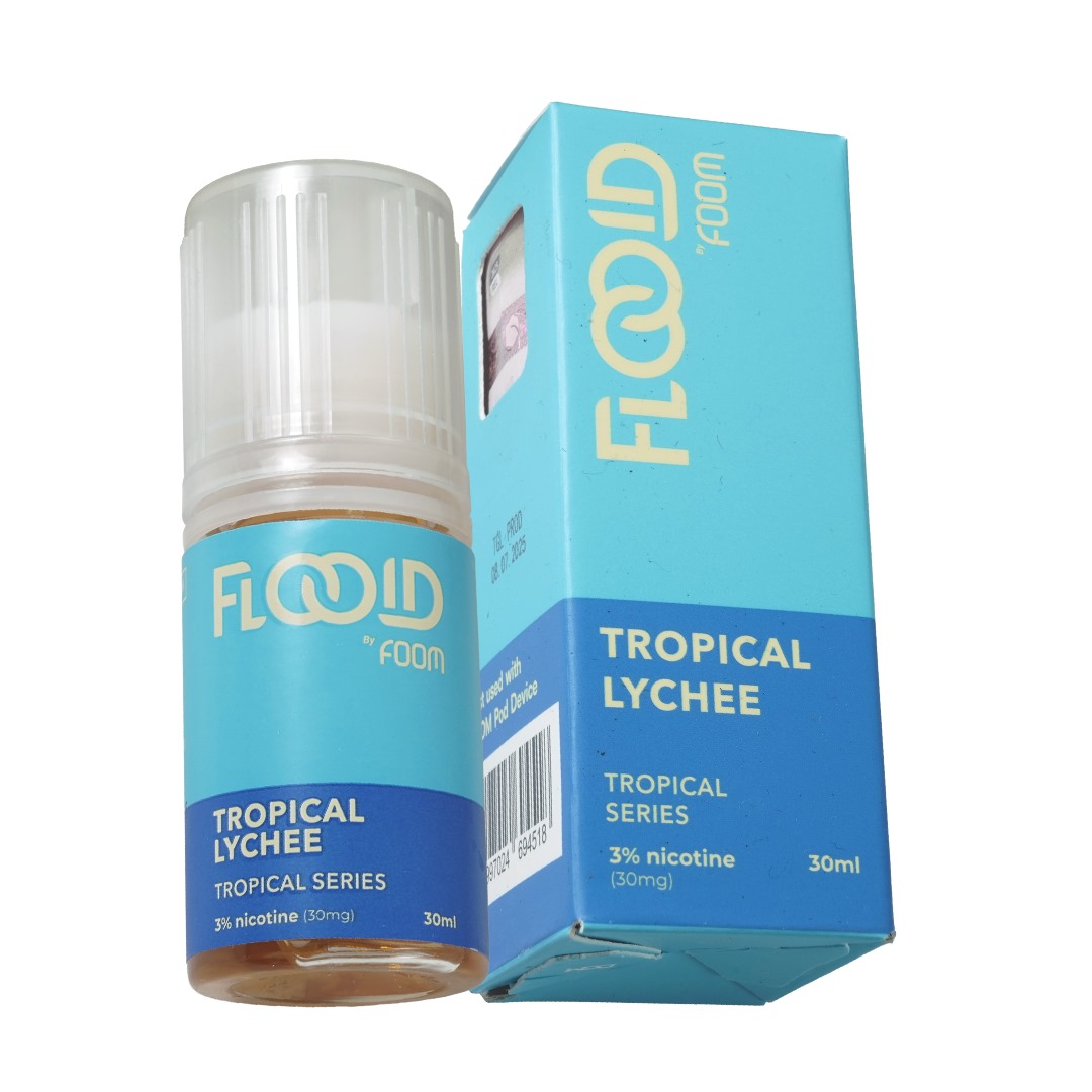 FOOM FLOOID – TROPICAL LYCHEE 30ML – 30MG