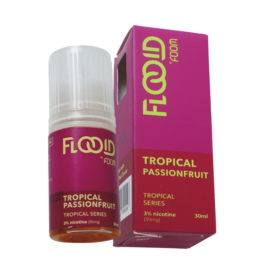 FOOM FLOOID – TROPICAL PASSIONFRUIT 30ML – 30MG