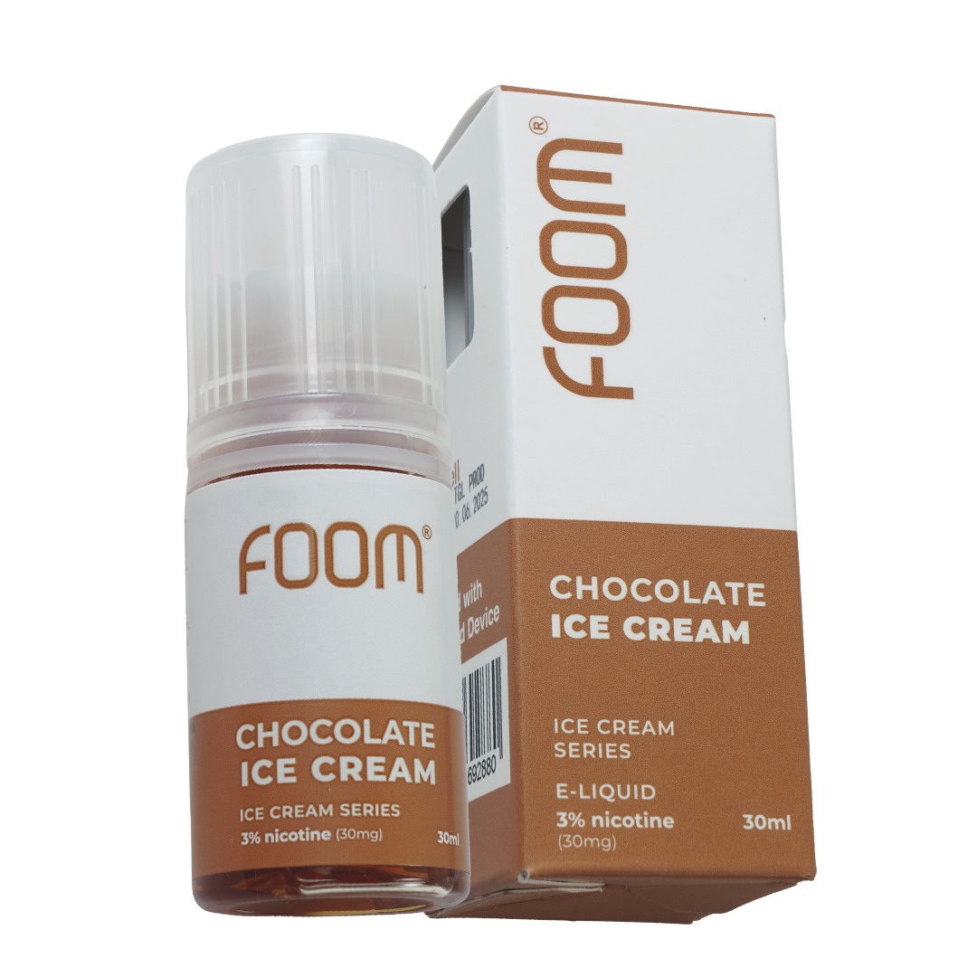 FOOM – CHOCOLATE ICE CREAM 30ML – 30MG