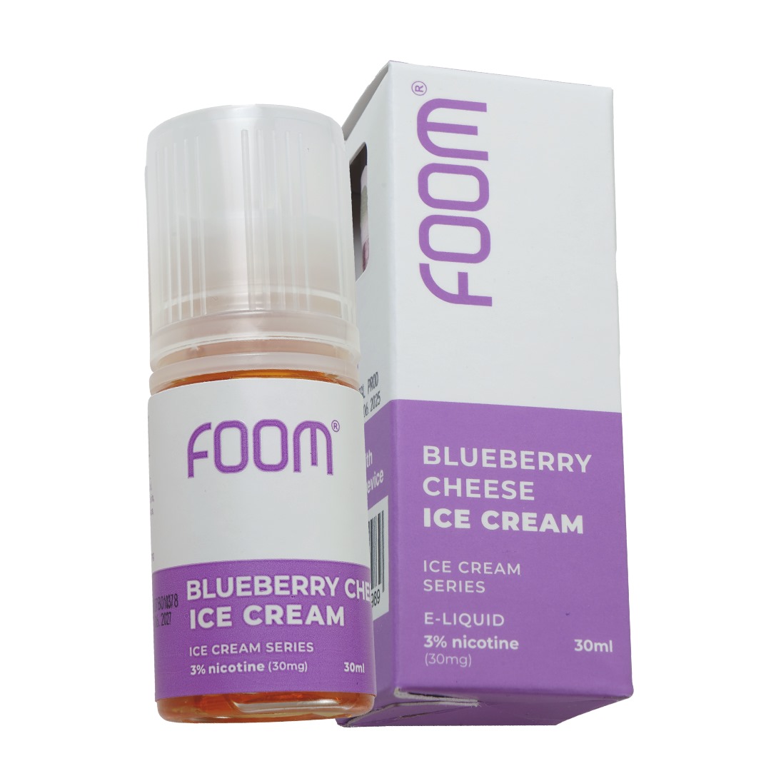FOOM – BLUEBERRY CHEESE ICE CREAM 30ML – 30MG