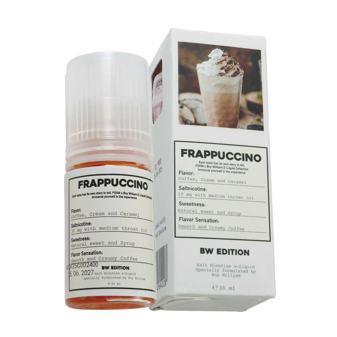 FOOM X BW – FRAPPUCCINO 30ML – 30MG