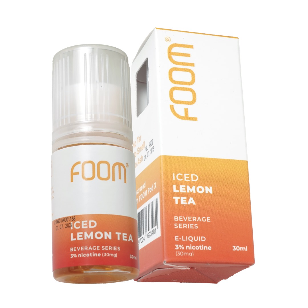 FOOM – ICED LEMON TEA 30ML – 30MG