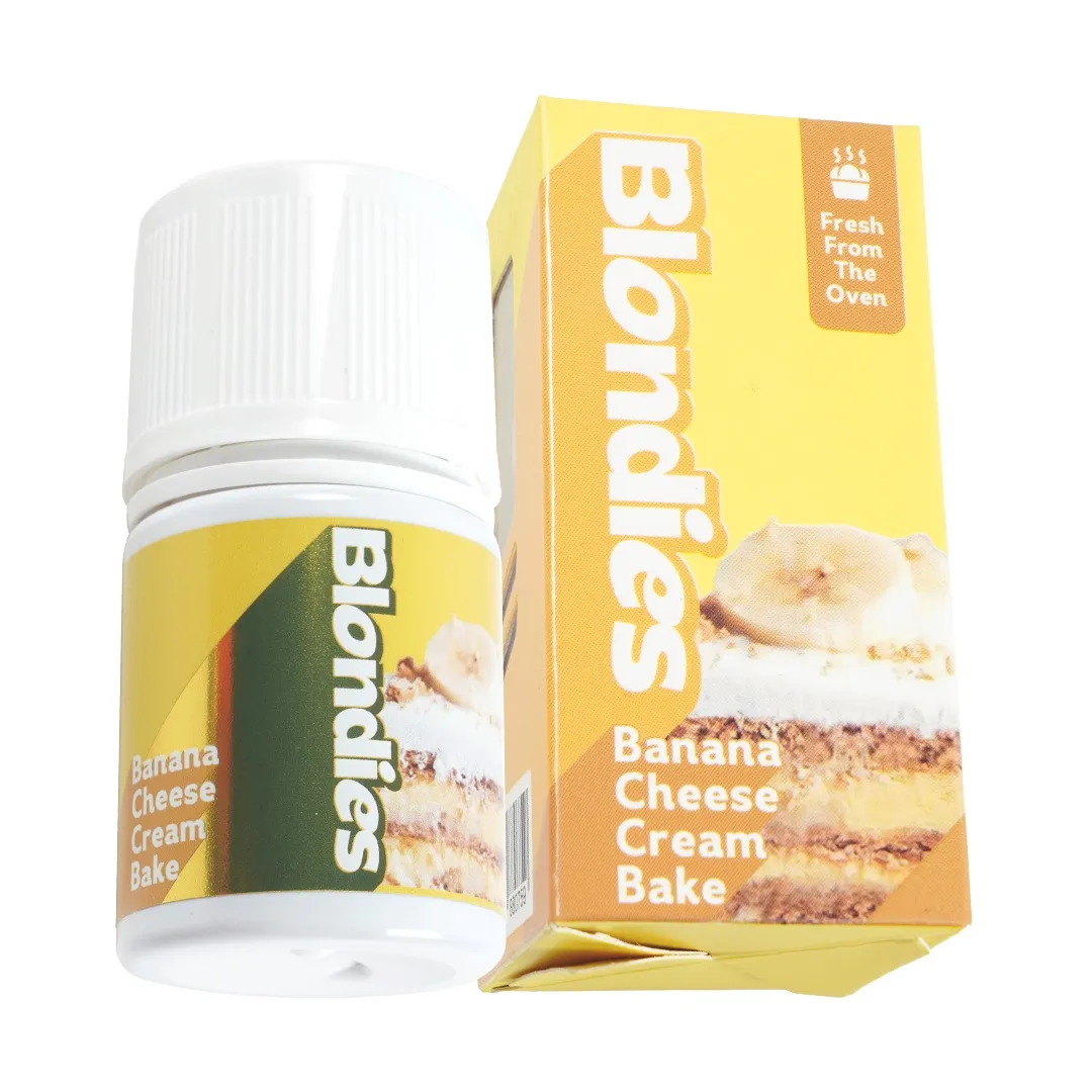 BLONDIES V2 – BANANA CHEESE CREAM BAKE 60ML 6MG