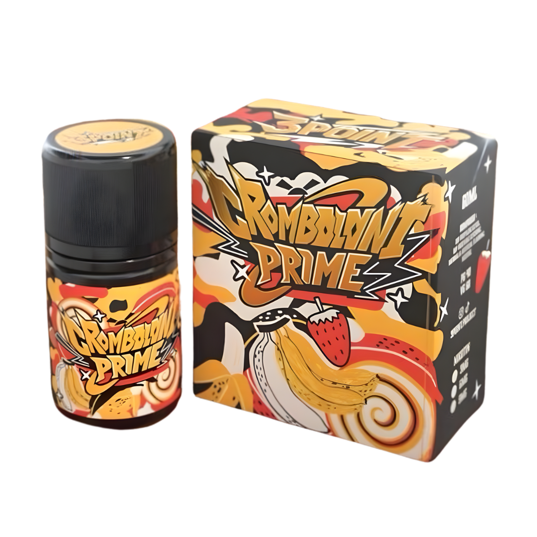 Cromboloni Prime - Strawberry Banana Cream CAKE 60ML