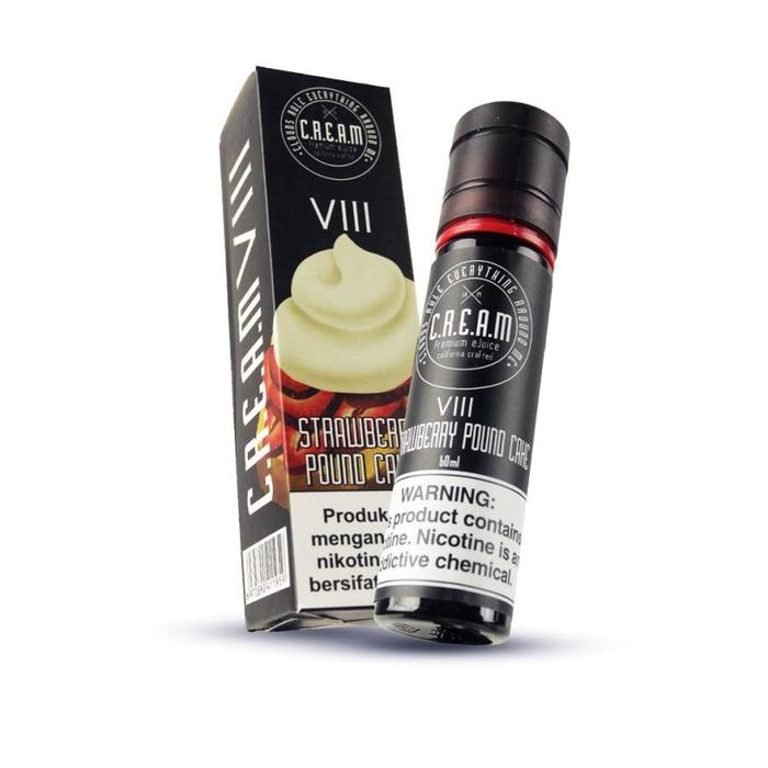 EJM Cream VIII - Strawberry Pound CAKE 60ML