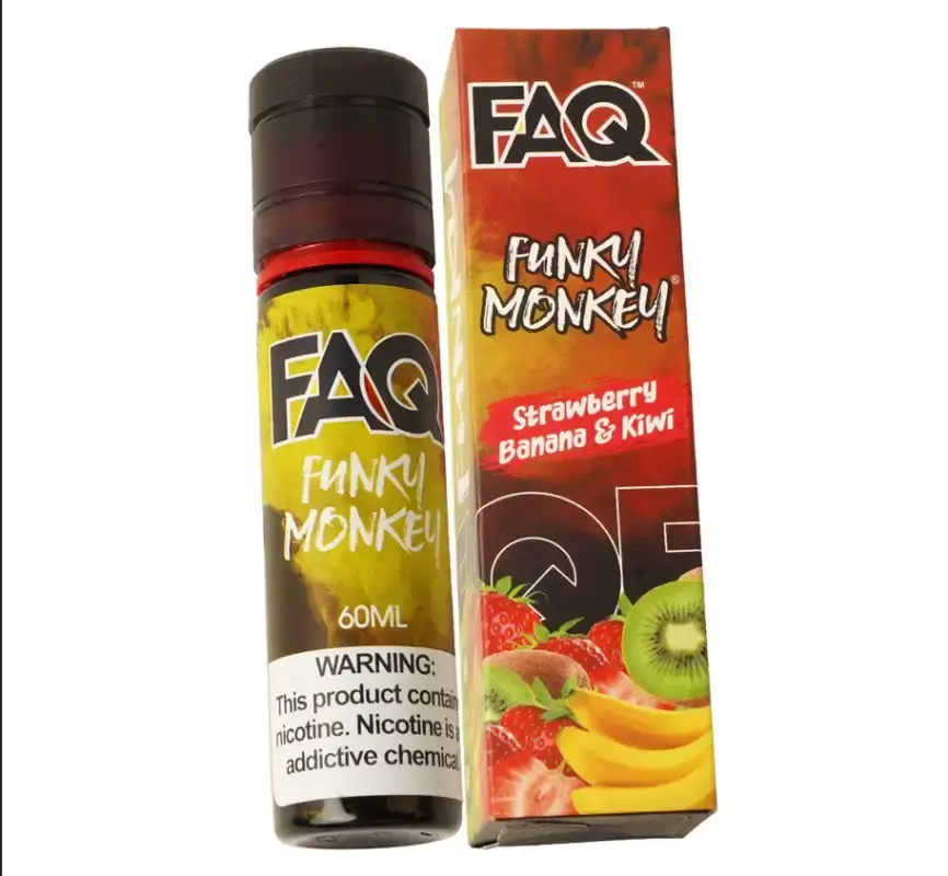 FAQ Funky Monkey - Strawberry Banana KIWI 60ML