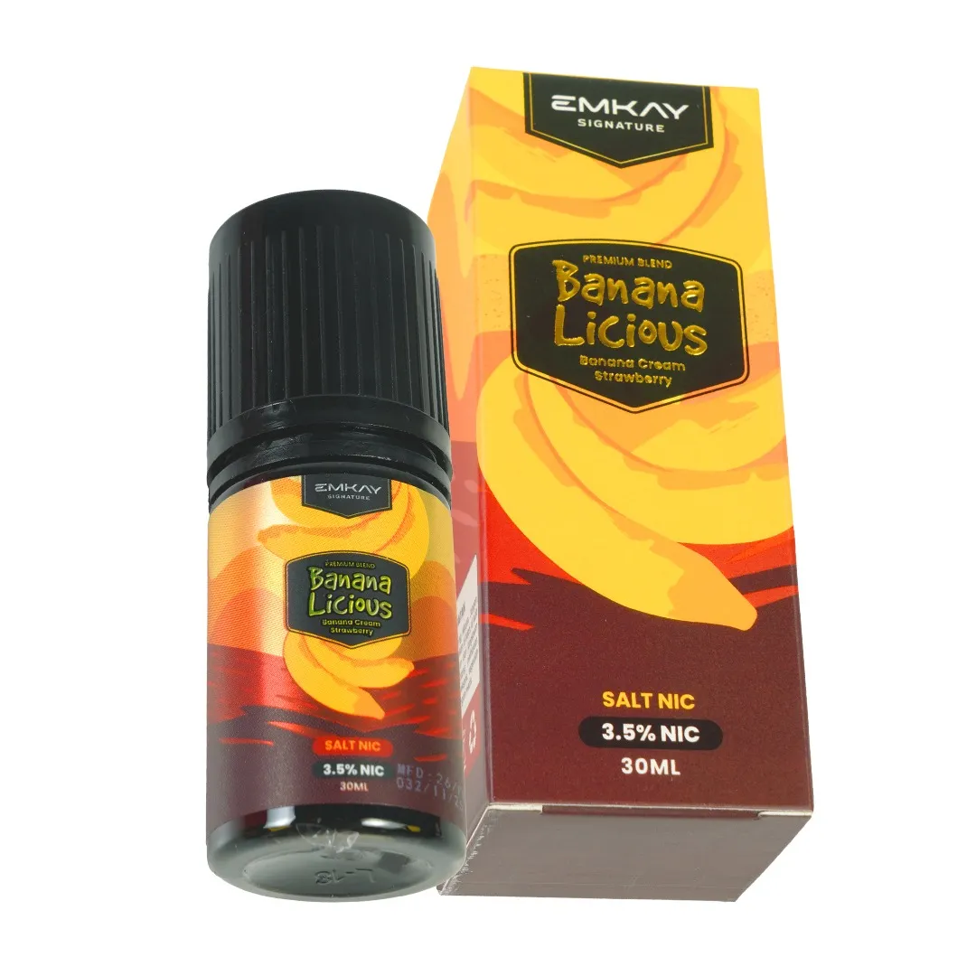Bananalicious SALT - Banana Cream Strawberry 30ML