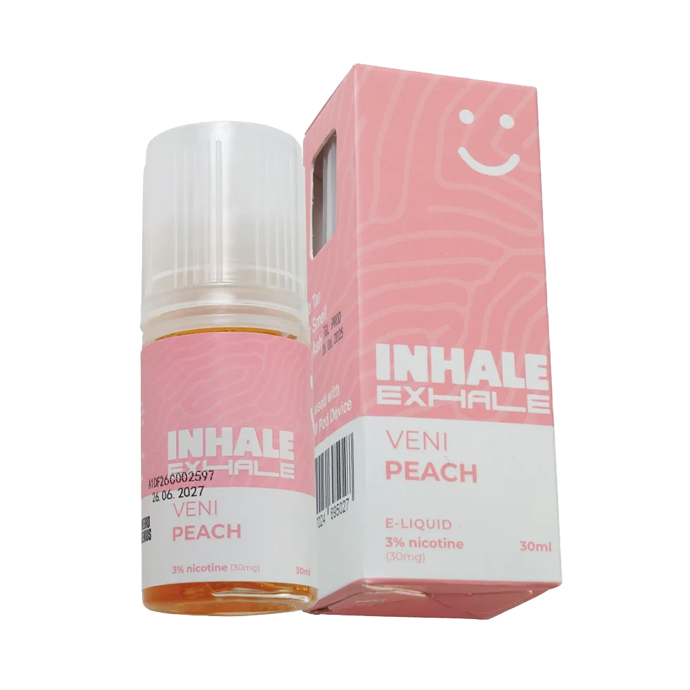 FOOM Inhale Exhale - VENI Peach 30ML