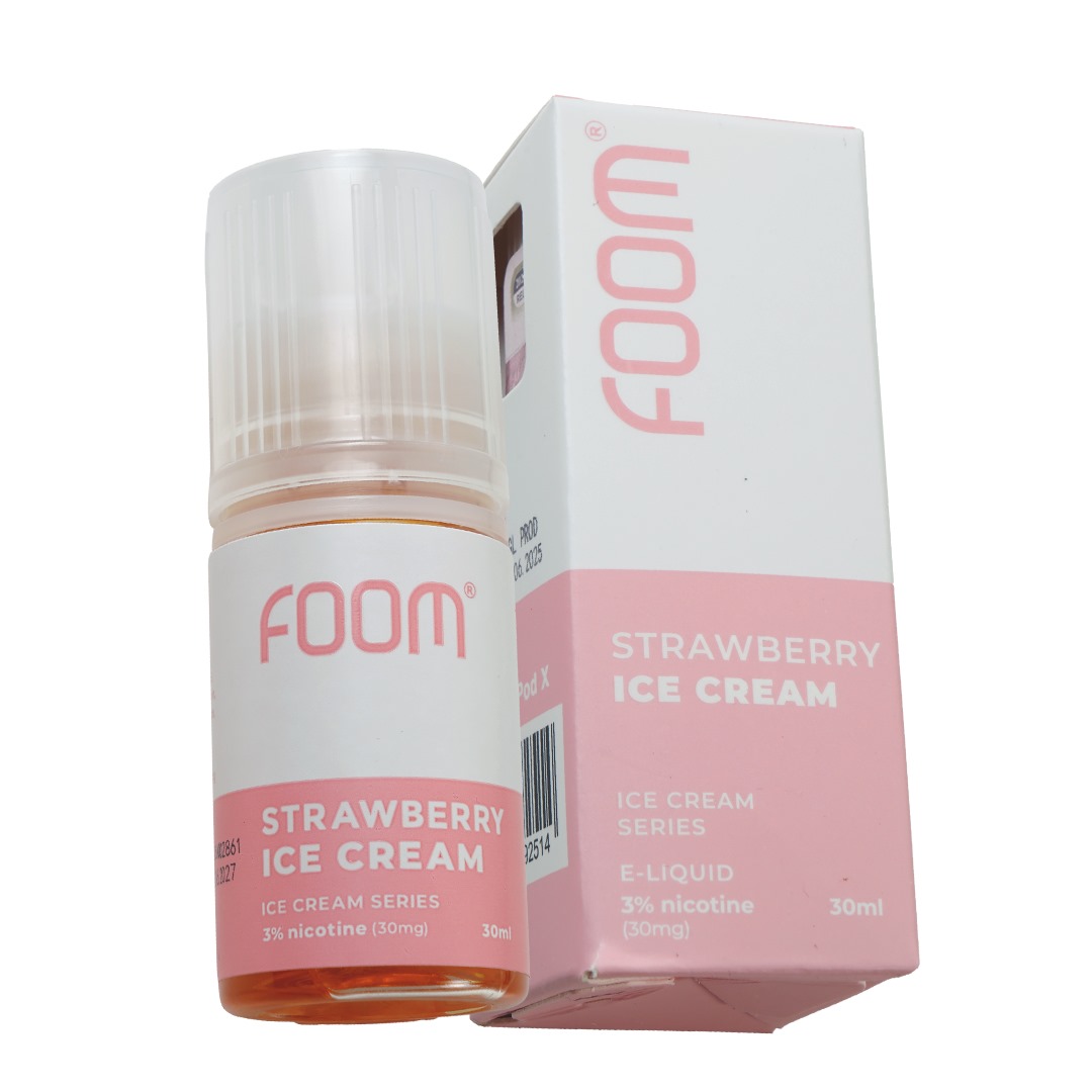 FOOM - Strawberry ICE Cream 30ML