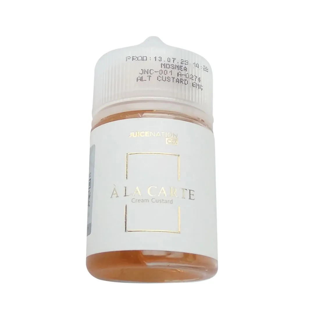 A LA Carte Cream Custard 60ML
