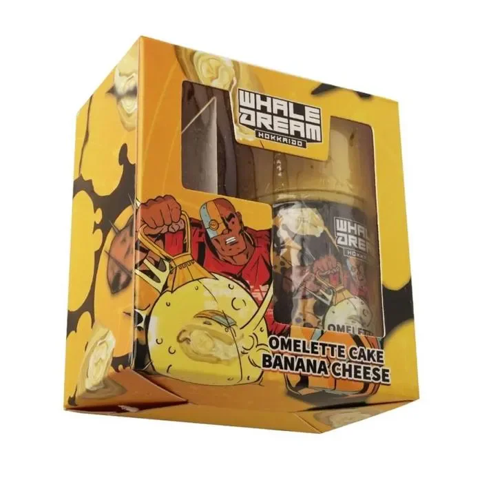 Whale Dream Hokkaido Omelette CAKE Banana Cheese 60ML