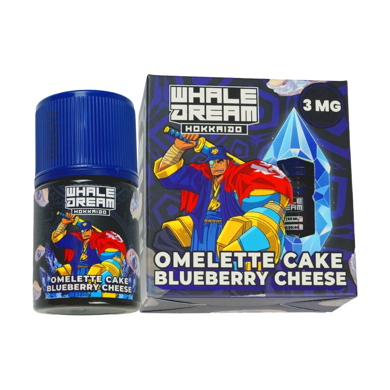 Whale Dream Hokkaido - Omelette CAKE Blueberry Cheese