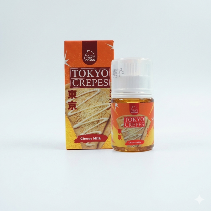 Tokyo Crepes – Cheese Milk 60 Ml