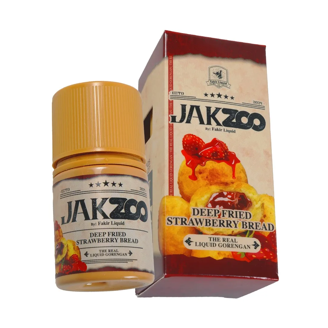 Jakzoo - DEEP Fried Strawberry Bread 60ML