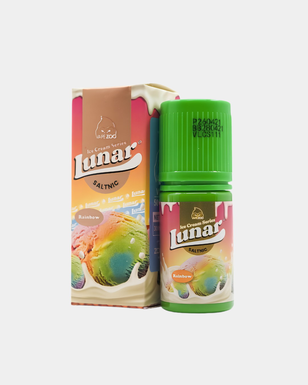 SALT NIC - Lunar ICE Cream Series - Rainbow 30ML